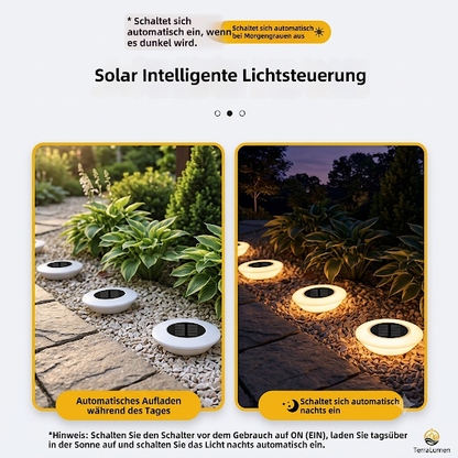Solar-Bodenlampe für den Außenbereich